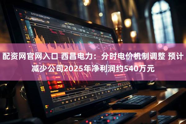 配资网官网入口 西昌电力：分时电价机制调整 预计减少公司2025年净利润约540万元
